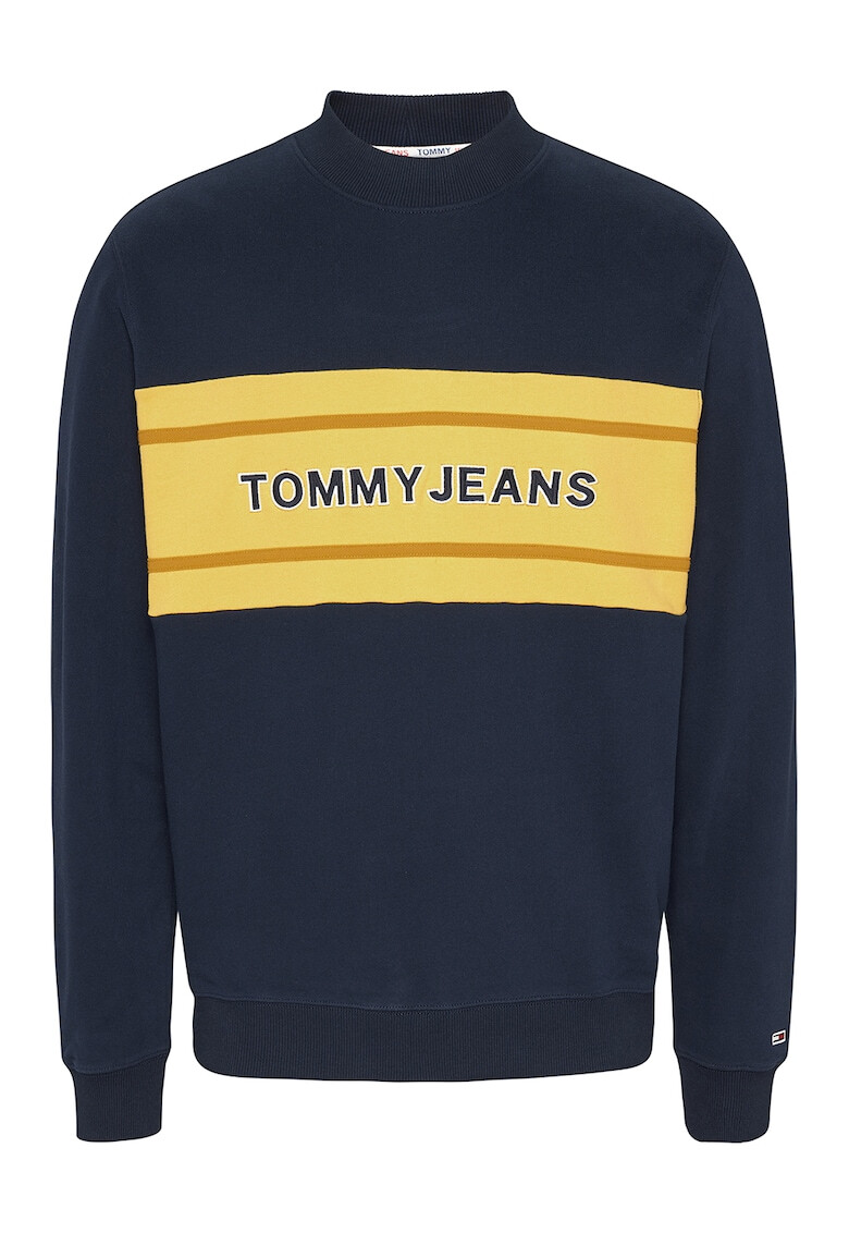 Tommy Jeans Суитшърт от органичен памук с бродирано лого - Pepit.bg