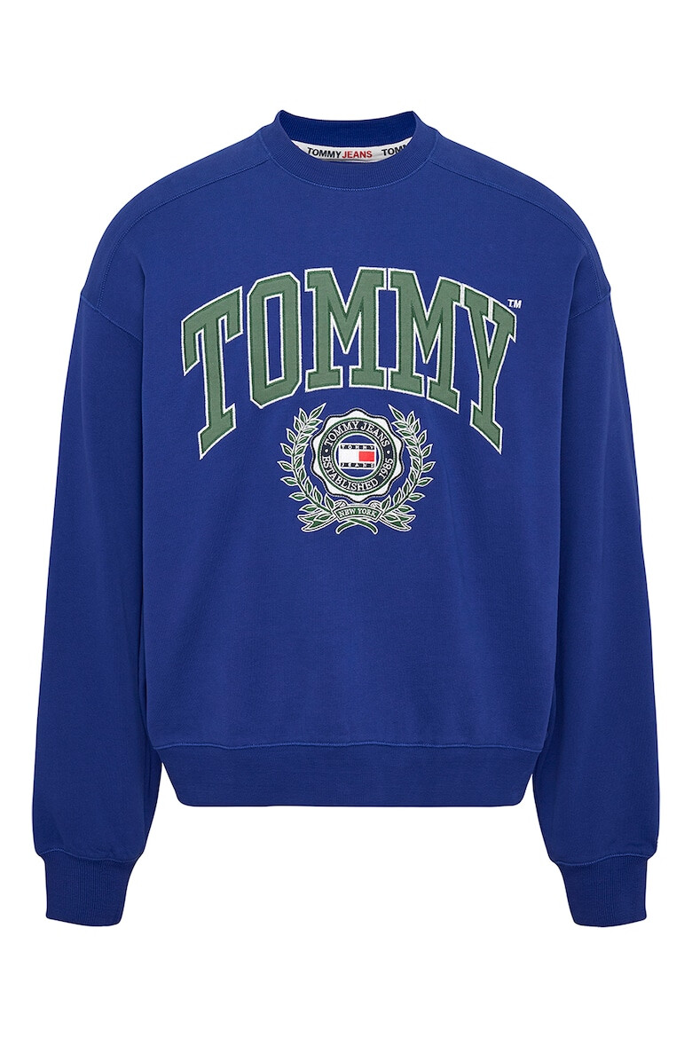 Tommy Jeans Суитшърт от органичен памук с бродирано лого - Pepit.bg