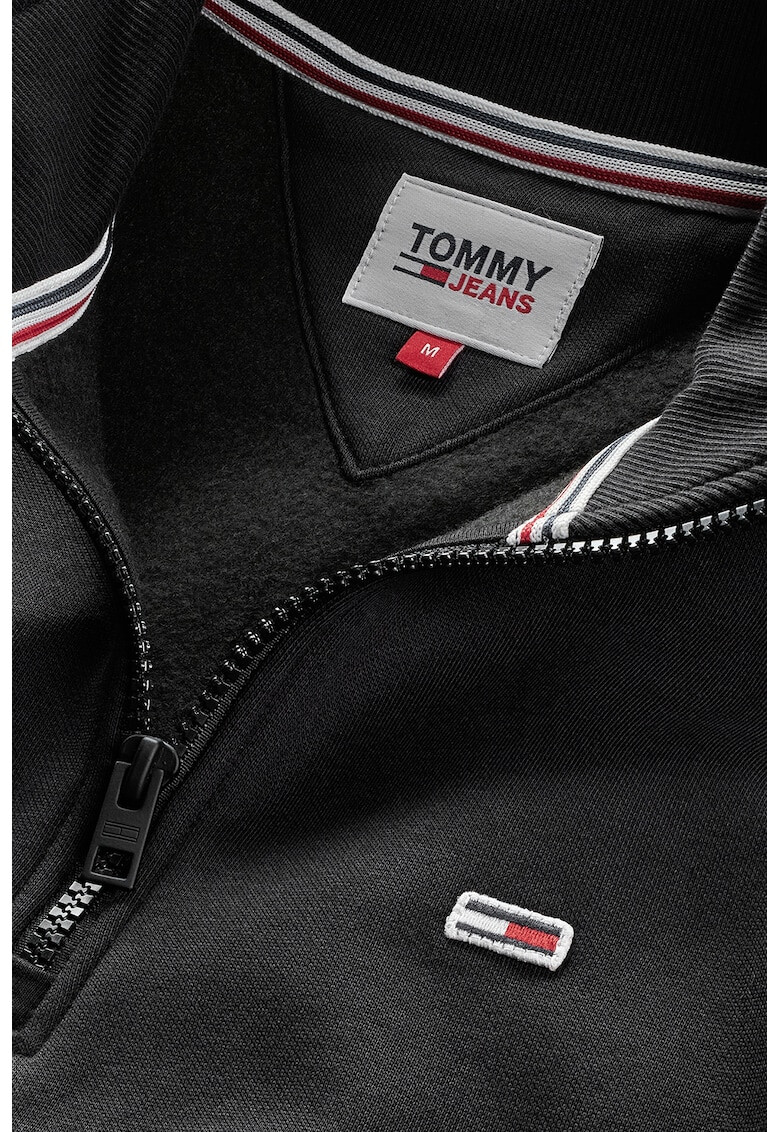 Tommy Jeans Суитшърт от органичен памук с цип - Pepit.bg