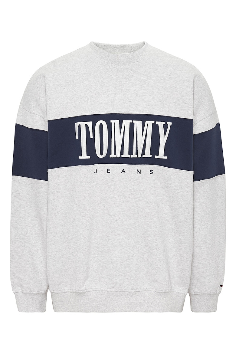 Tommy Jeans Суитшърт от органичен памук с цип - Pepit.bg