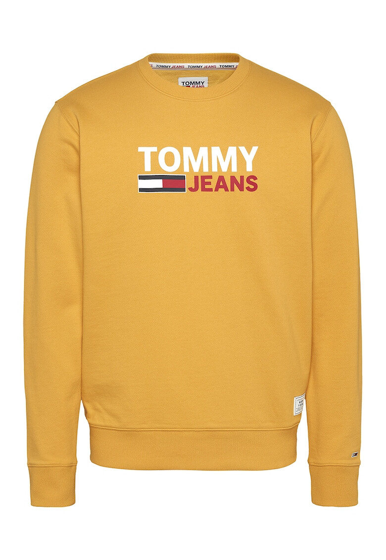 Tommy Jeans Суитшърт от органичен памук с лого - Pepit.bg