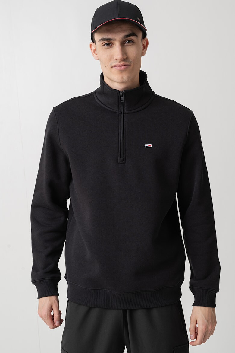 Tommy Jeans Суитшърт с къс цип - Pepit.bg