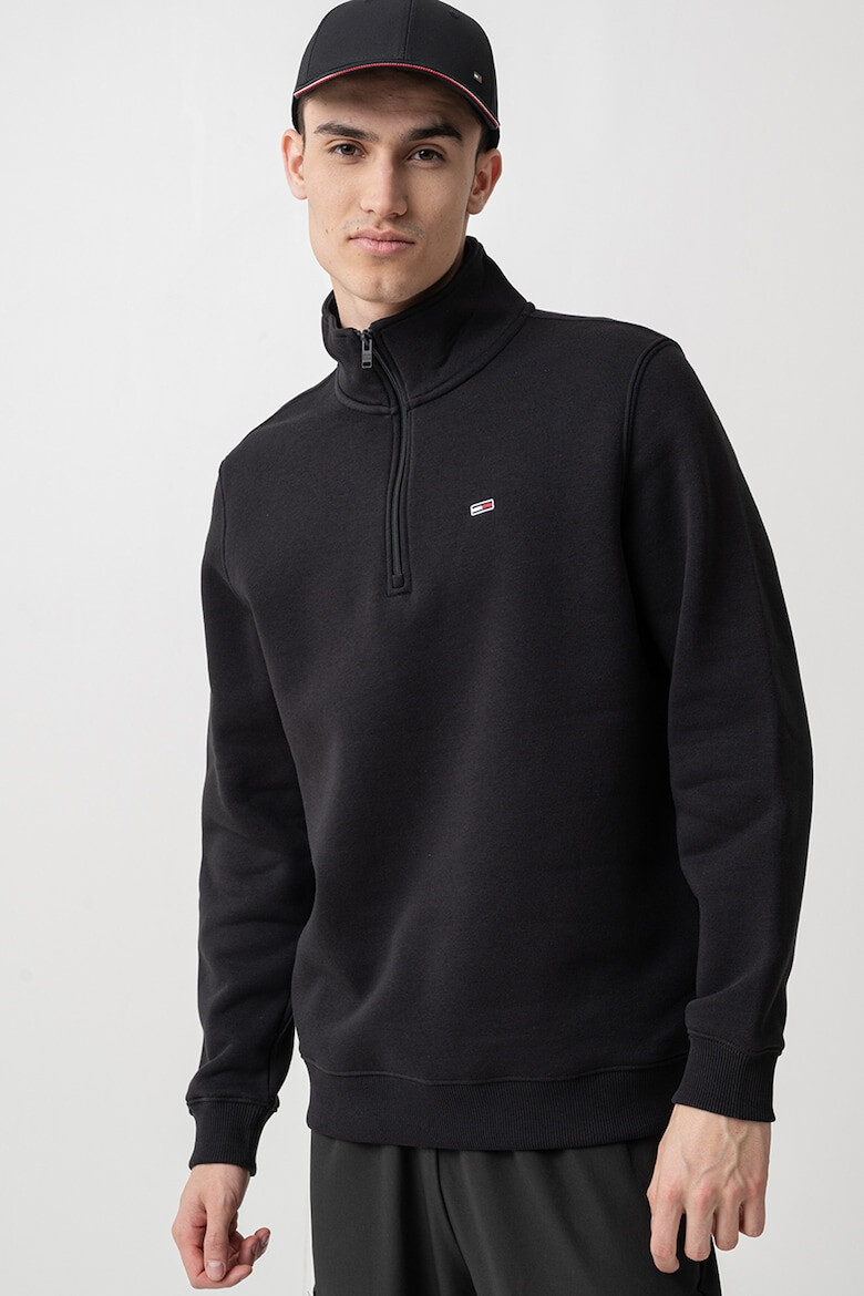 Tommy Jeans Суитшърт с къс цип - Pepit.bg