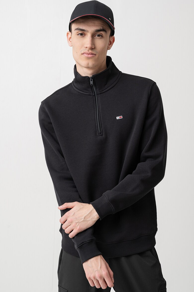 Tommy Jeans Суитшърт с къс цип - Pepit.bg