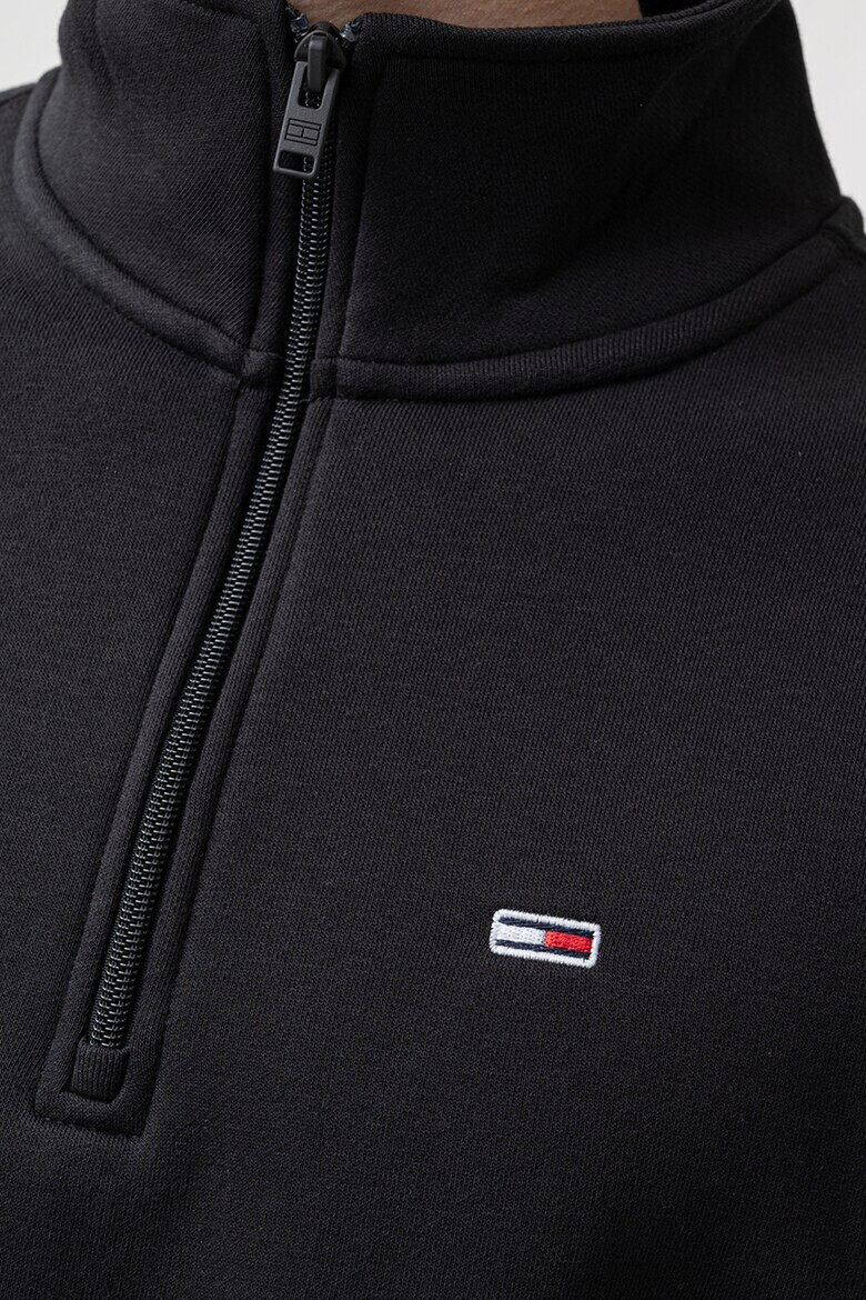Tommy Jeans Суитшърт с къс цип - Pepit.bg