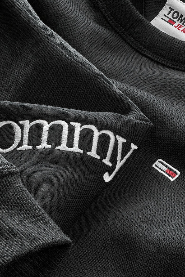 Tommy Jeans Суитшърт с органичен памук с лого - Pepit.bg