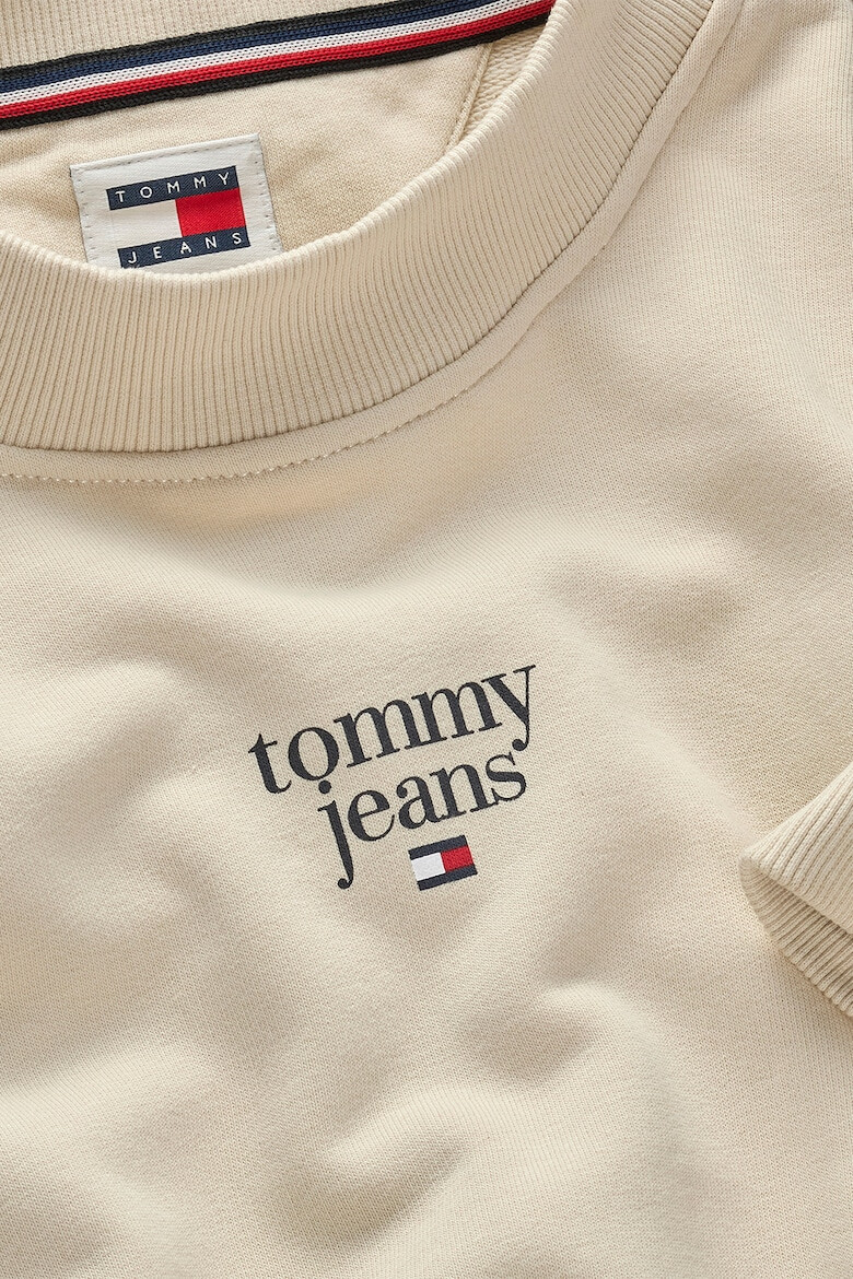 Tommy Jeans Суитшърт с органичен памук с лого - Pepit.bg