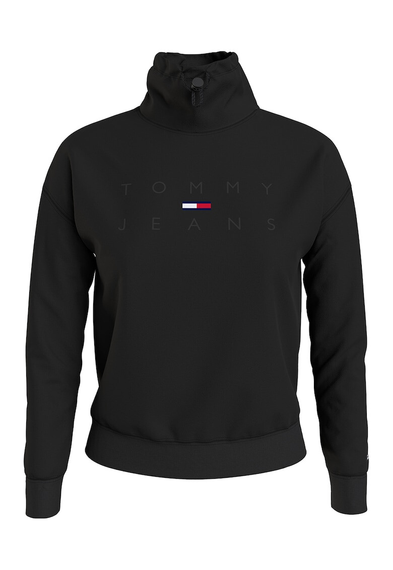 Tommy Jeans Суитшърт с органичен памук с висока яка - Pepit.bg