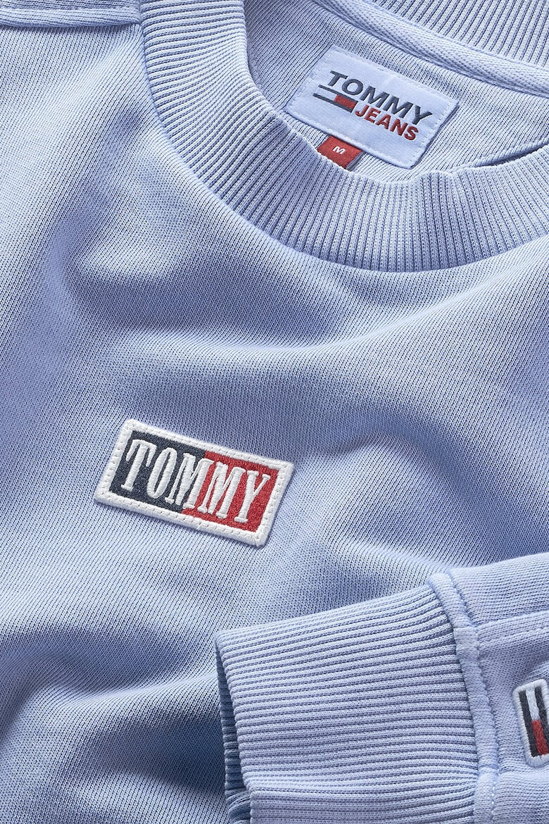 Tommy Jeans Суитшърт с овално деколте и паднали ръкави - Pepit.bg