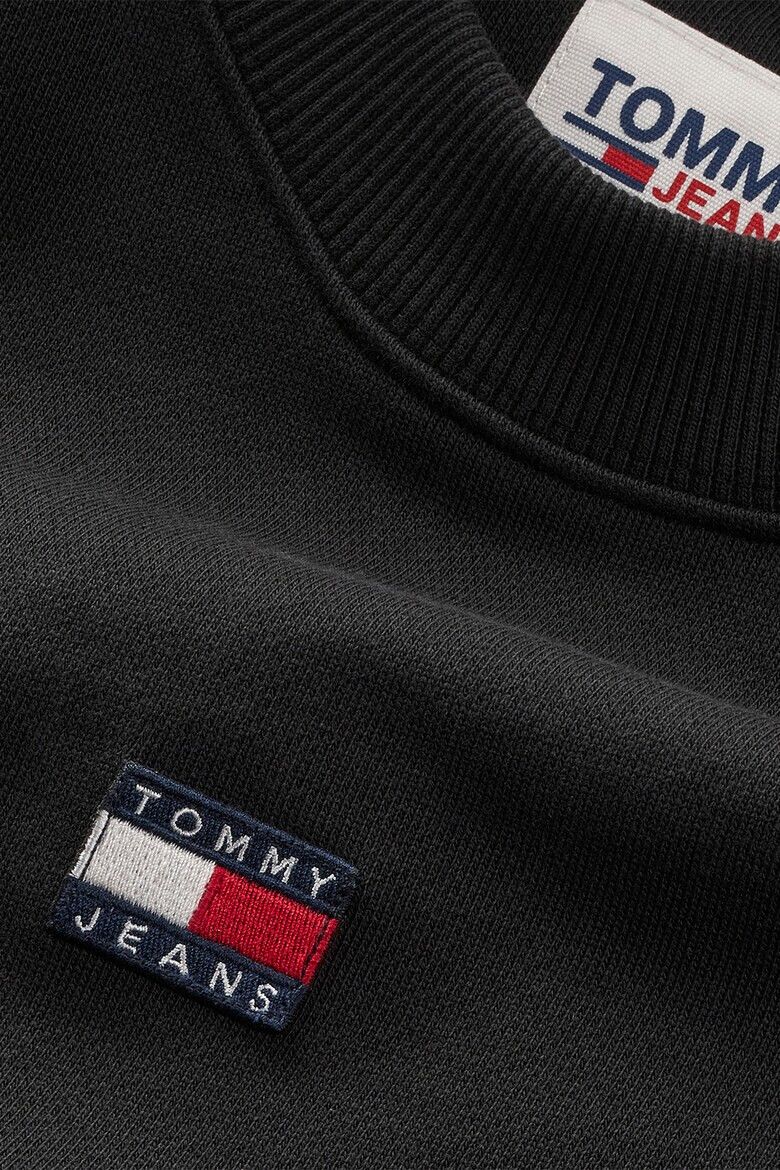 Tommy Jeans Суитшърт със свободна кройка и овално деколте - Pepit.bg