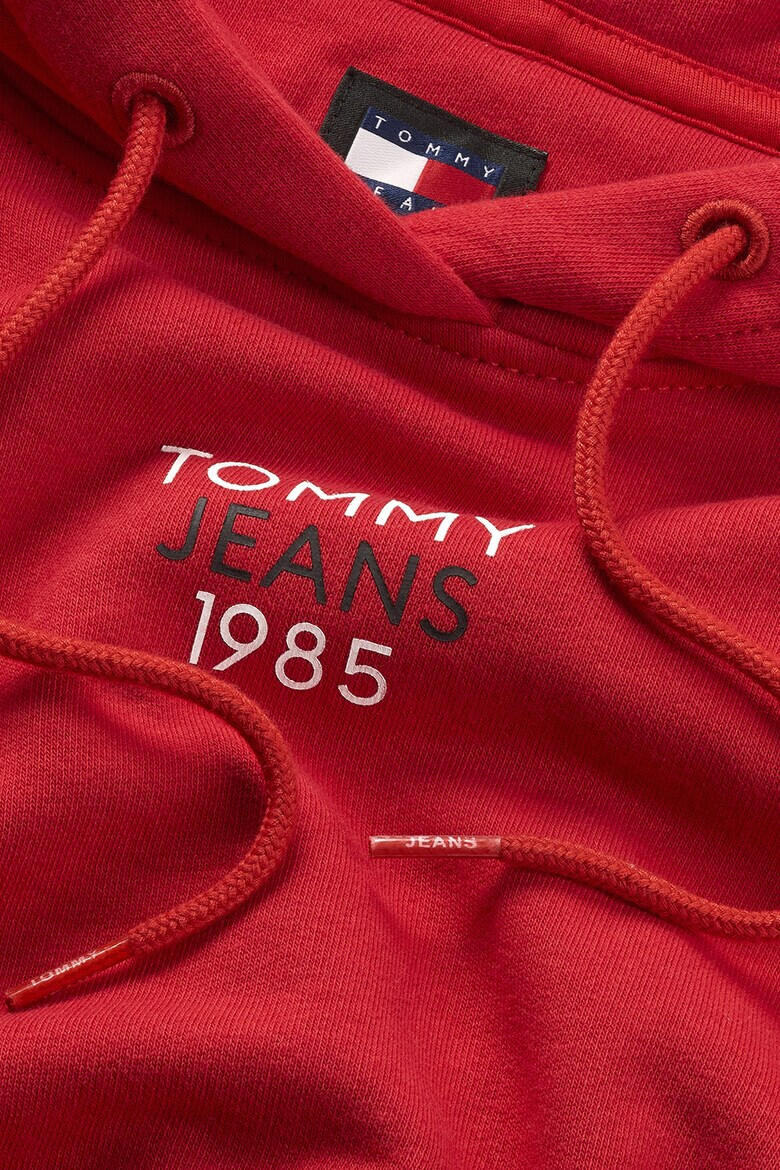 Tommy Jeans Свободно худи с връзка - Pepit.bg