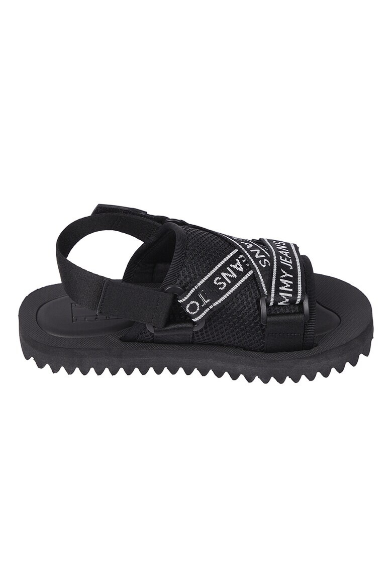 Tommy Jeans Текстилни сандали с велкро - Pepit.bg