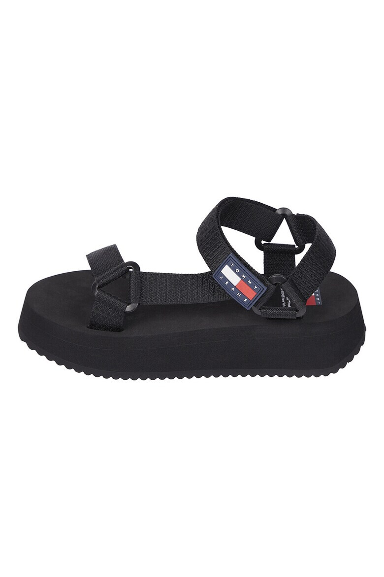 Tommy Jeans Текстилни сандали с велкро - Pepit.bg