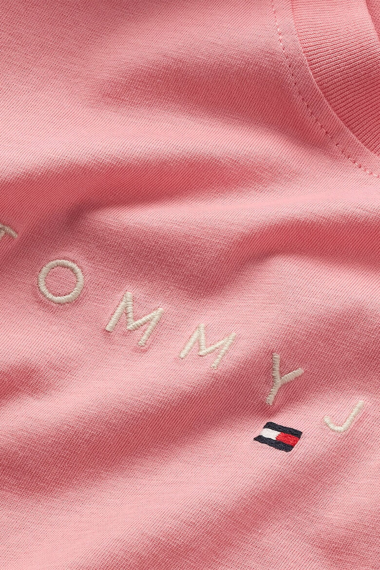 Tommy Jeans Тениска от органичен памук с бродирано лого - Pepit.bg