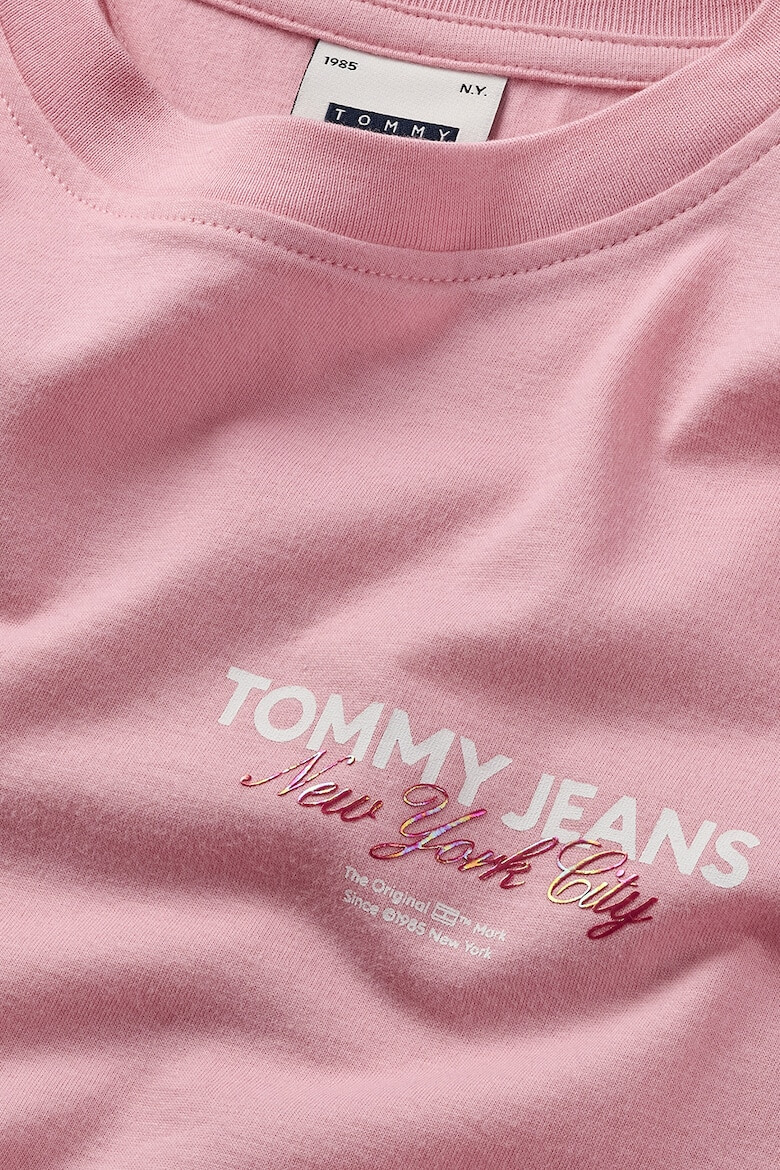 Tommy Jeans Тениска от органичен памук с лого - Pepit.bg