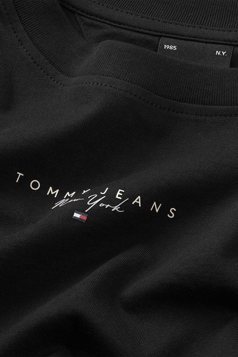 Tommy Jeans Тениска от органичен памук с лого - Pepit.bg