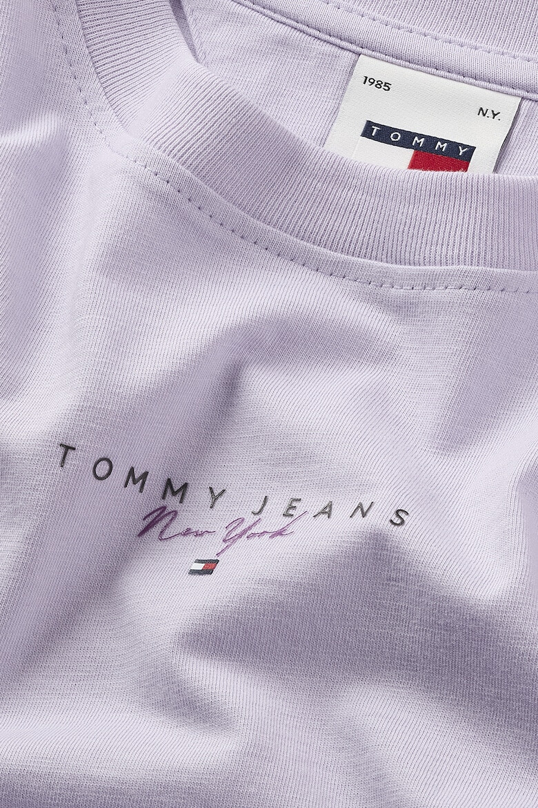 Tommy Jeans Тениска от органичен памук с лого - Pepit.bg