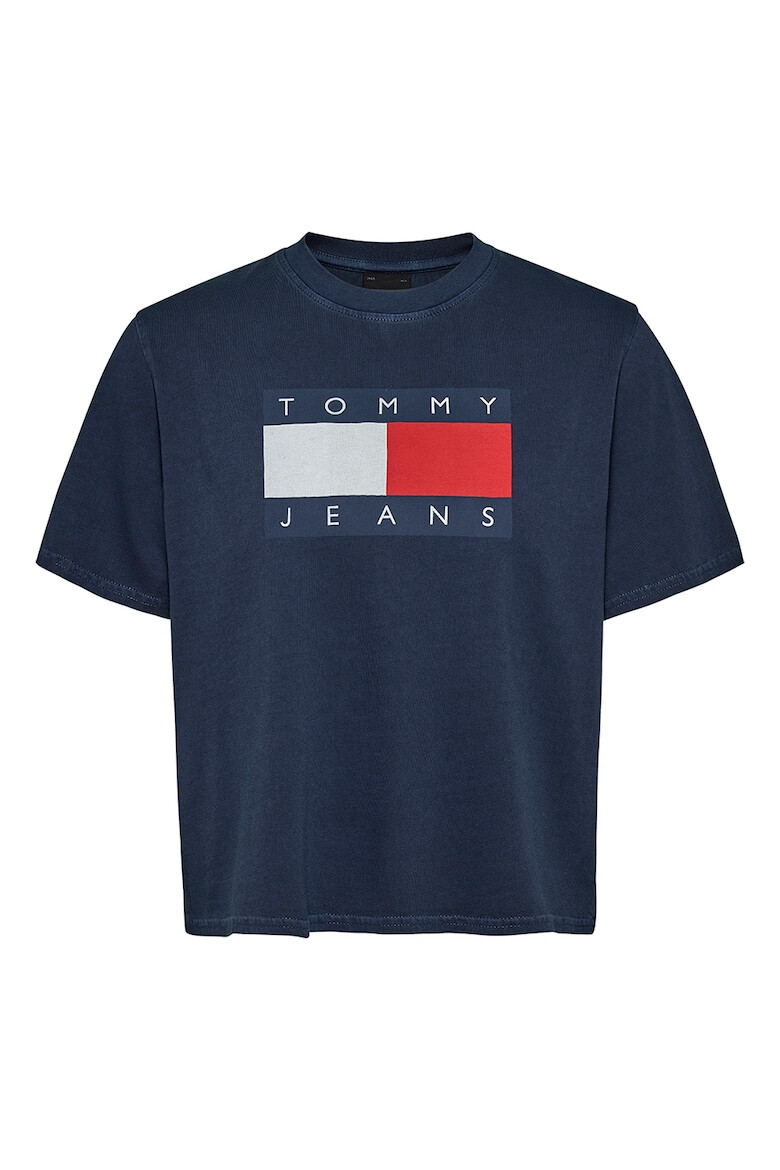 Tommy Jeans Тениска от органичен памук с лого - Pepit.bg