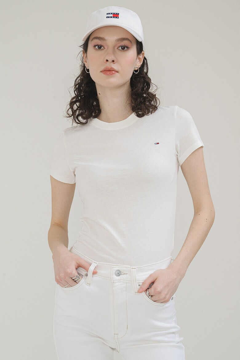 Tommy Jeans Тениска с бродирано лого - Pepit.bg