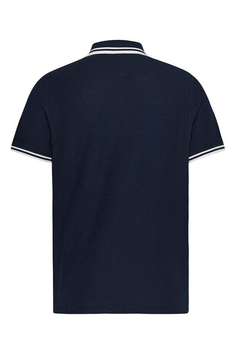 Tommy Jeans Тениска с яка и лого - Pepit.bg