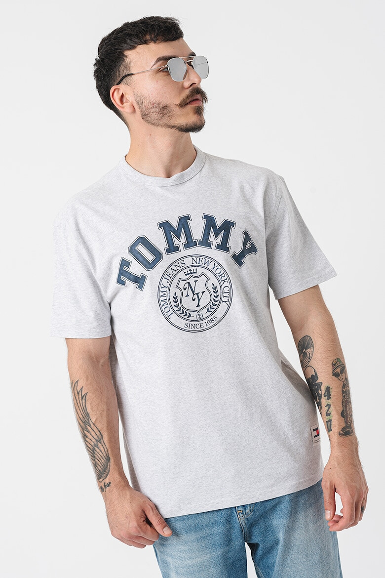 Tommy Jeans Памучна тениска с лого - Pepit.bg