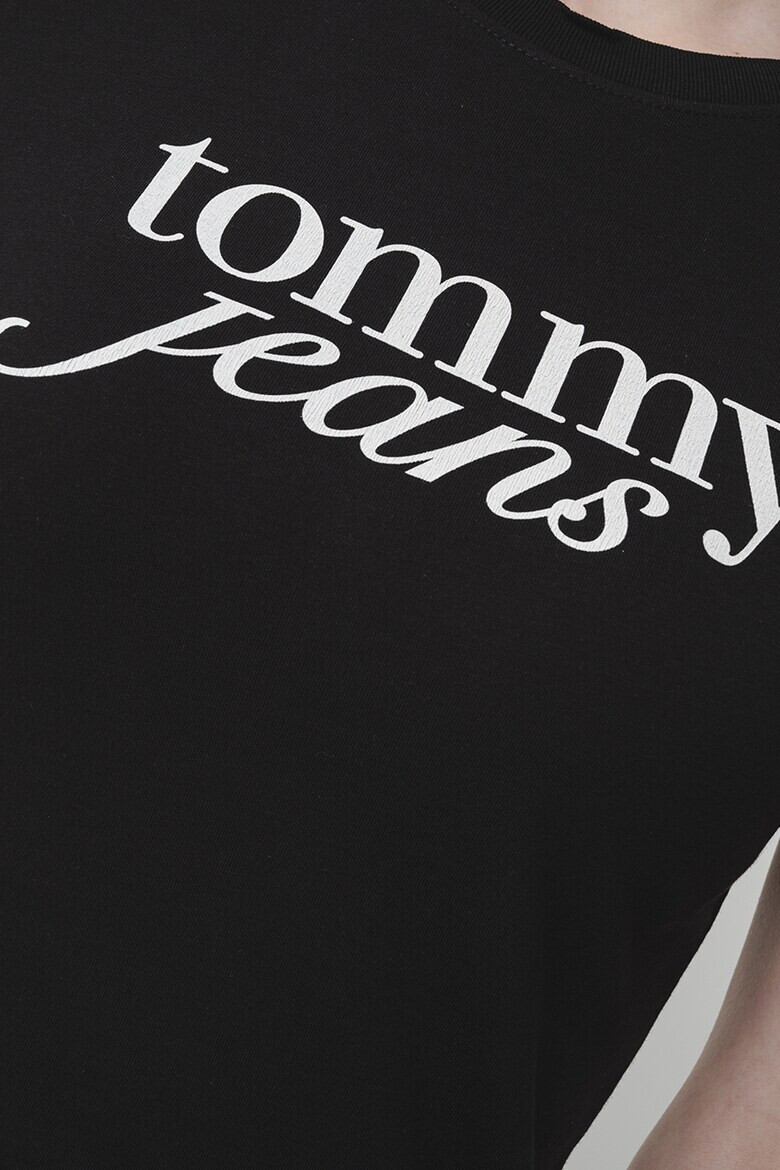 Tommy Jeans Слим тениска с лого - Pepit.bg