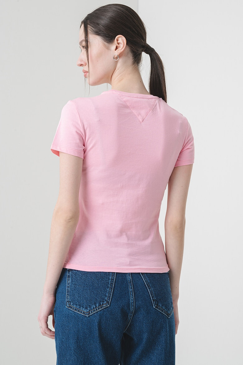 Tommy Jeans Слим тениска с лого - Pepit.bg