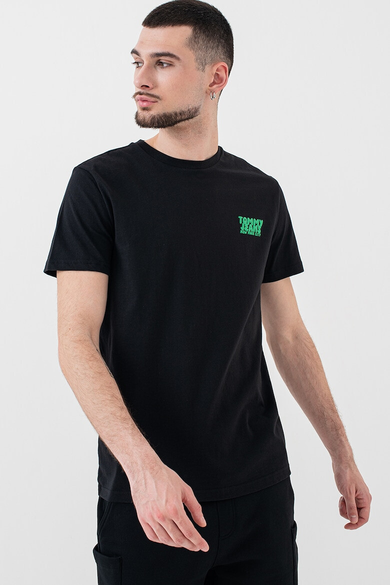 Tommy Jeans Слим тениска с лого - Pepit.bg