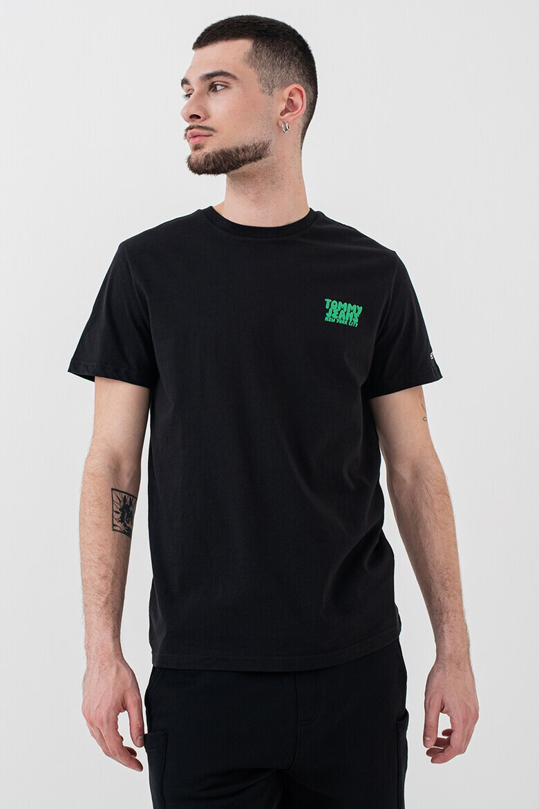 Tommy Jeans Слим тениска с лого - Pepit.bg