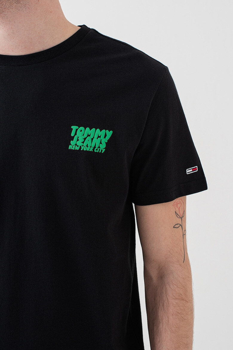 Tommy Jeans Слим тениска с лого - Pepit.bg