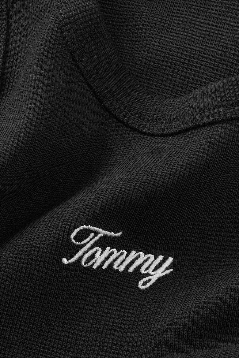 Tommy Jeans Топ с органичен памук с лого - Pepit.bg