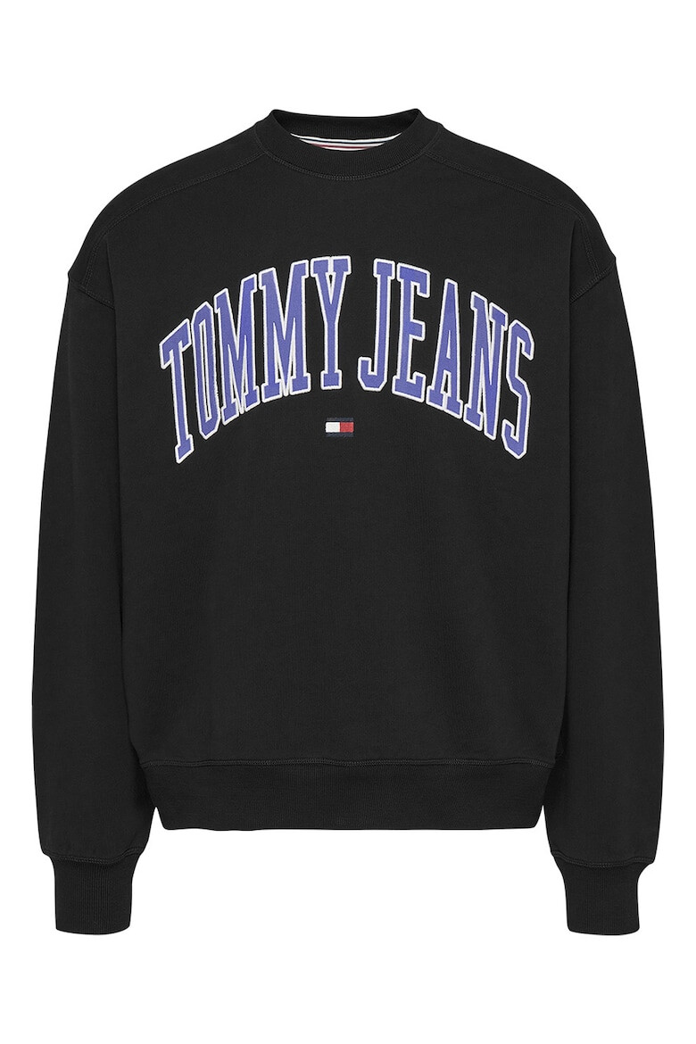 Tommy Jeans Уголемен памучен суитшърт - Pepit.bg