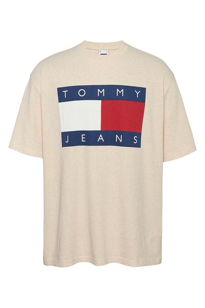Tommy Jeans Уголемена памучна тениска - Pepit.bg