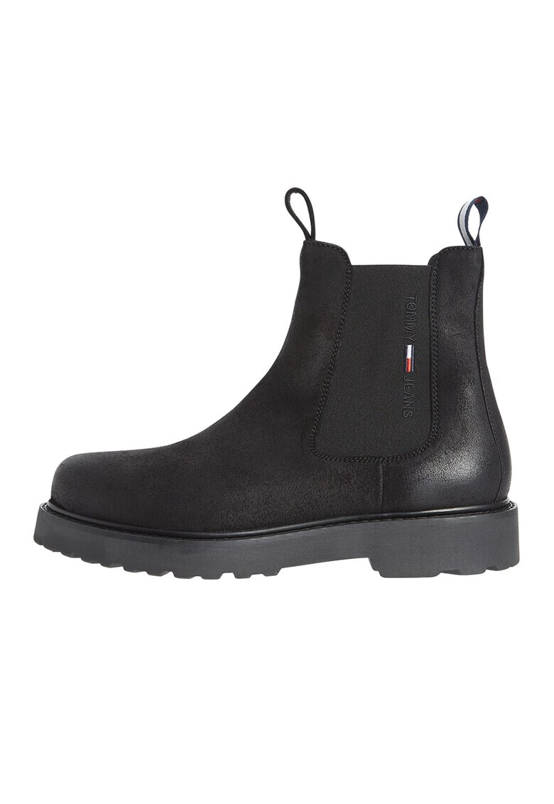 Tommy Jeans Велурени боти Chelsea - Pepit.bg