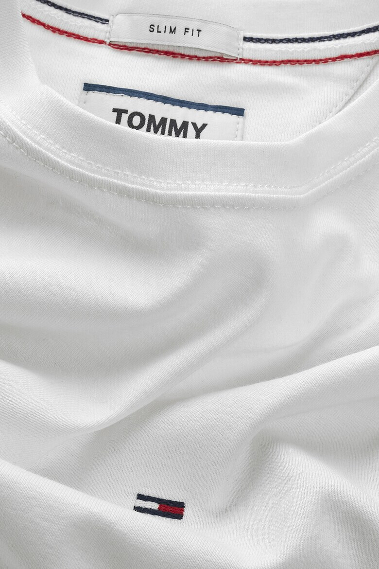 Tommy Jeans Вталена блуза от органичен памук - Pepit.bg