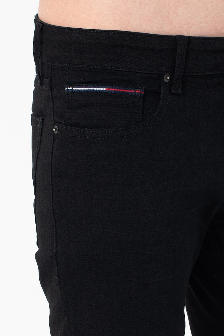 Tommy Jeans Слим дънки Scanton - Черен - Pepit.bg