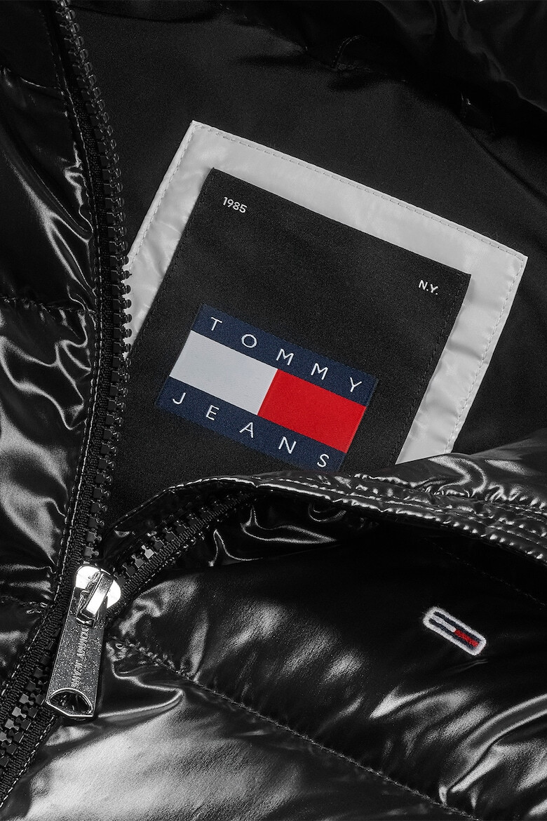 Tommy Jeans Зимно пухено яке с еко пух - Pepit.bg