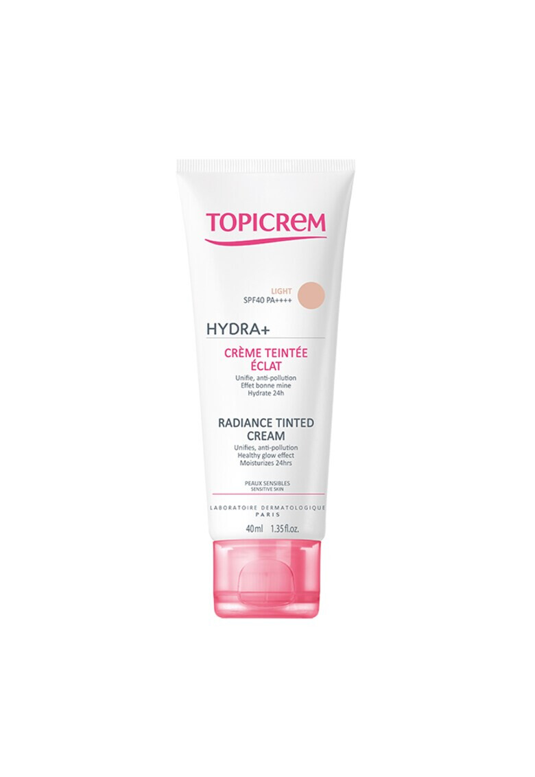 Topicrem Крем за лице с цвят UM Hydra+ SPF 40 Естествен нюанс 40 мл - Pepit.bg