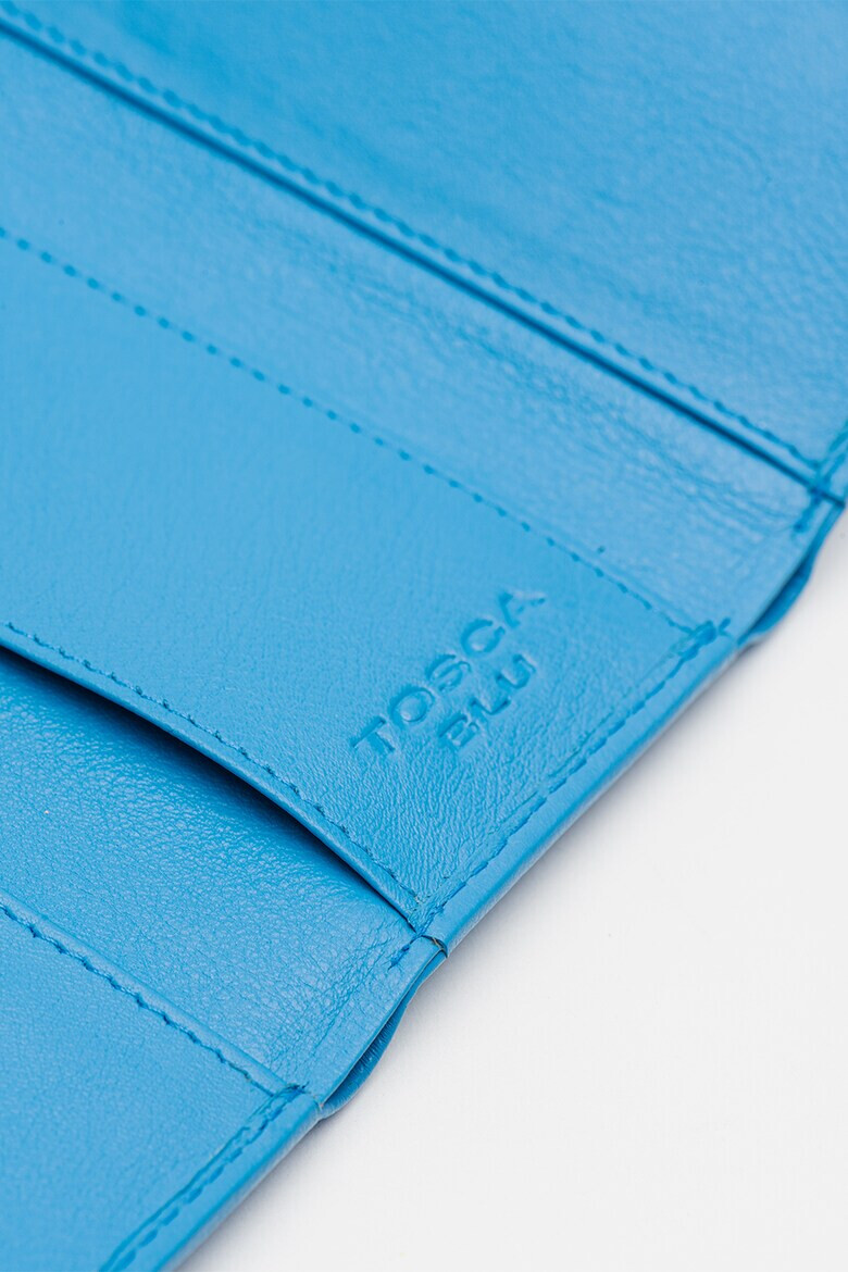 Tosca Blu Кожен портфейл Basic с лого - Pepit.bg