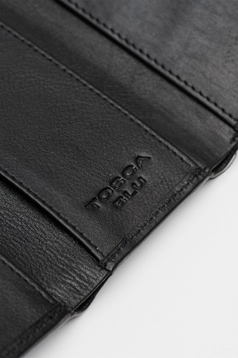 Tosca Blu Кожен портфейл Basic с лого - Pepit.bg