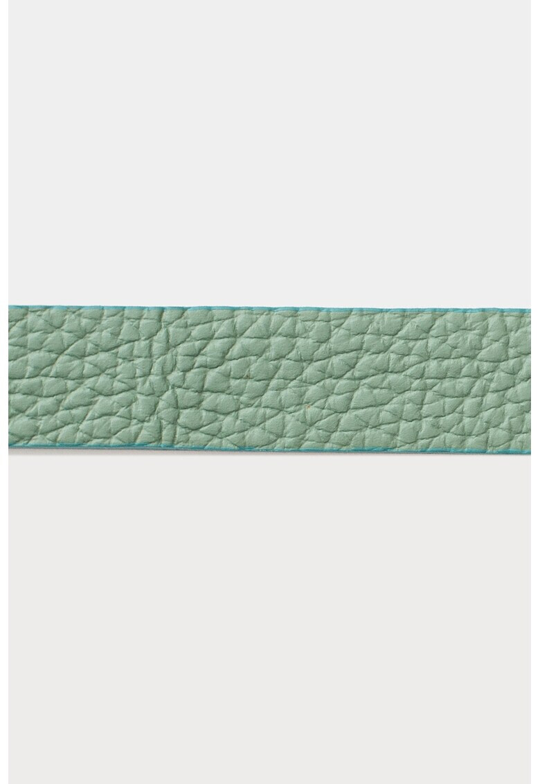 Tosca Blu Тънък кожен колан с релеф - Pepit.bg