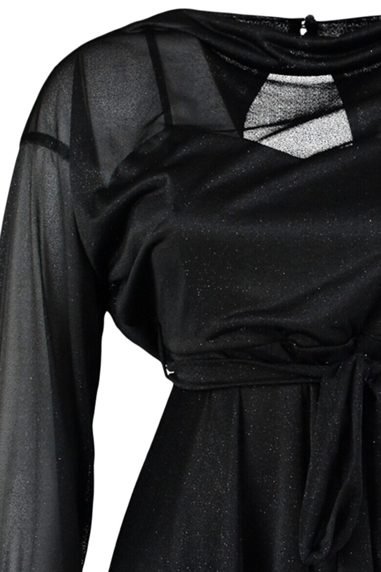 Trendyol Бляскава рокля Plus Size - Pepit.bg