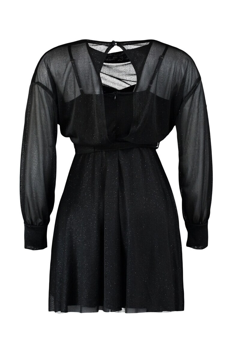 Trendyol Бляскава рокля Plus Size - Pepit.bg