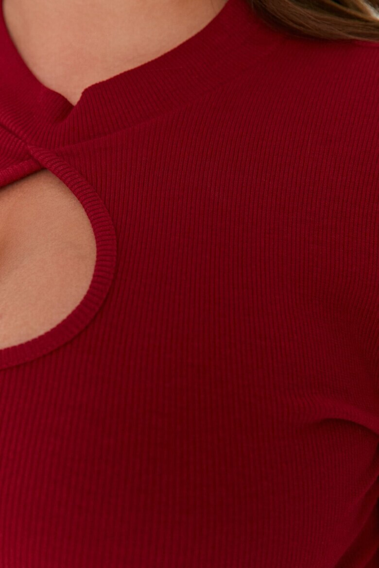 Trendyol Блуза Plus Size с отвор - Pepit.bg