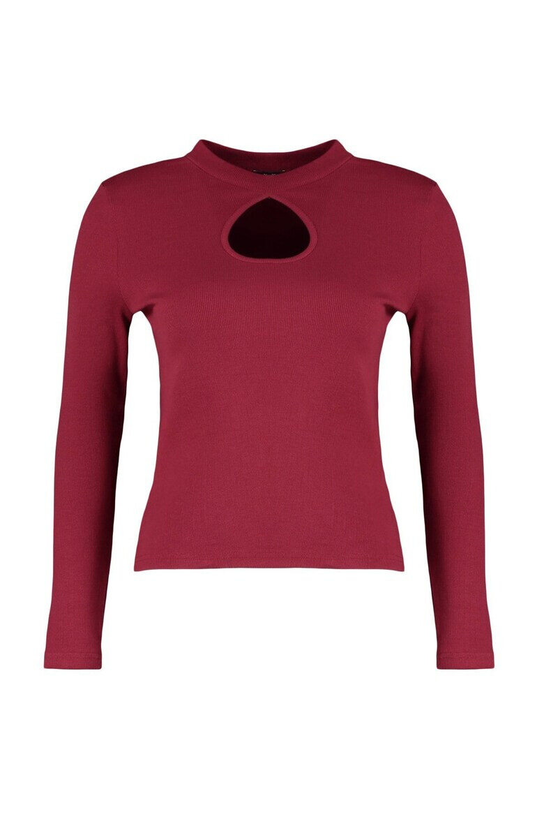 Trendyol Блуза Plus Size с отвор - Pepit.bg