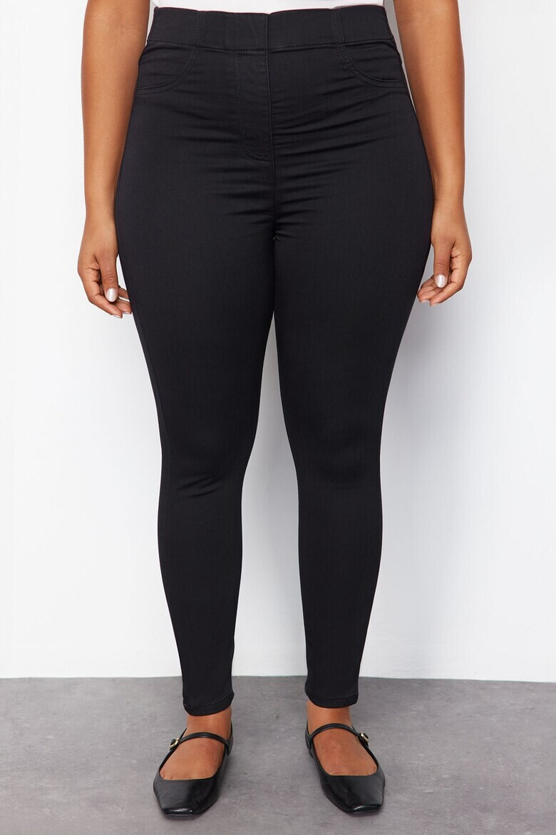 Trendyol Дънки Plus Size с висока талия - Pepit.bg