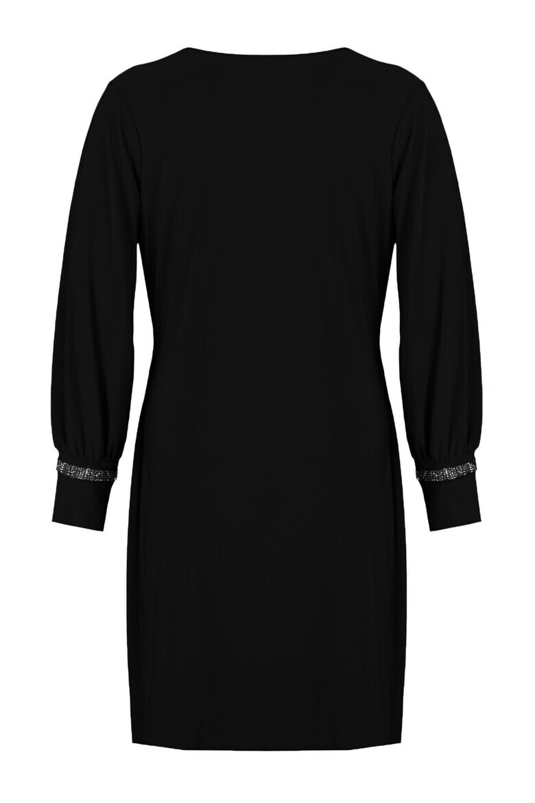 Trendyol Къса драпирана рокля Plus Size - Pepit.bg