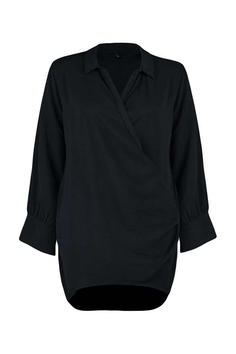 Trendyol Къса рокля Plus Size - Pepit.bg