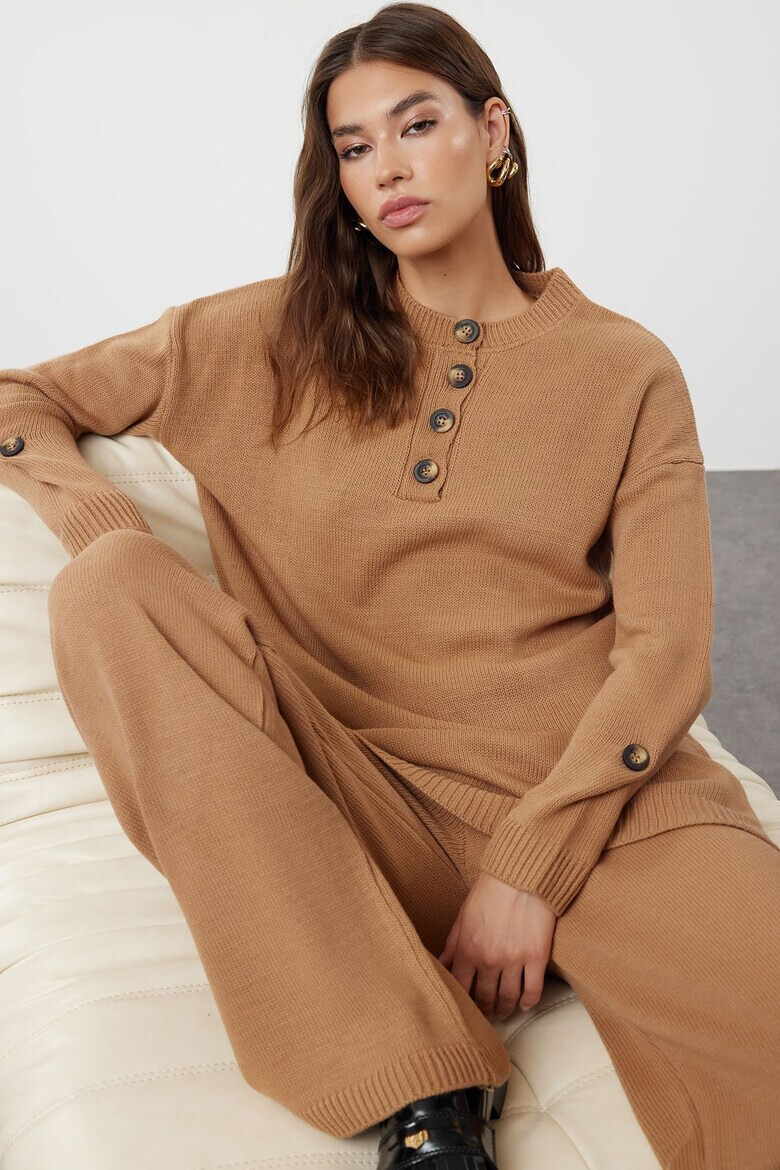 Trendyol Пуловер Plus Size и панталон - Pepit.bg