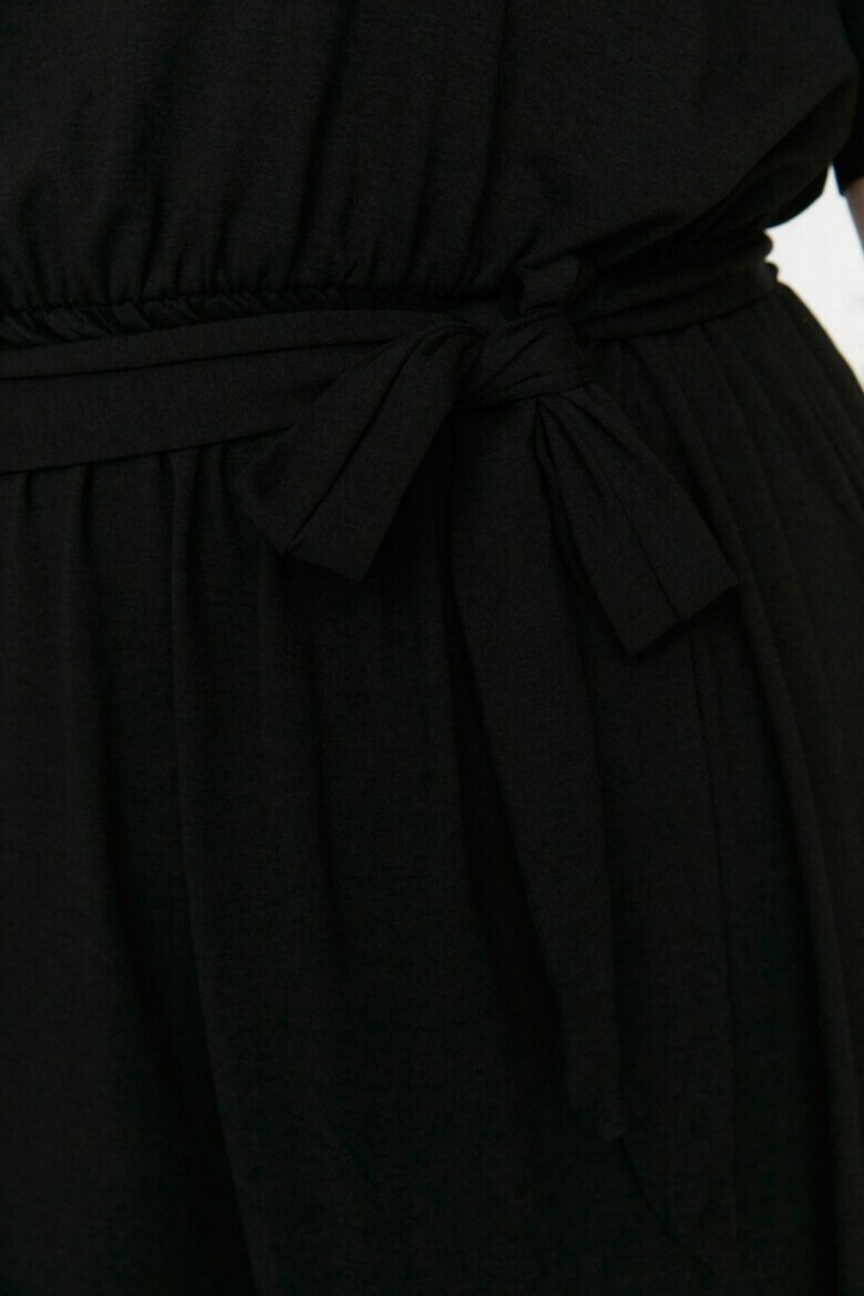 Trendyol Рокля Plus Size с връзка - Pepit.bg